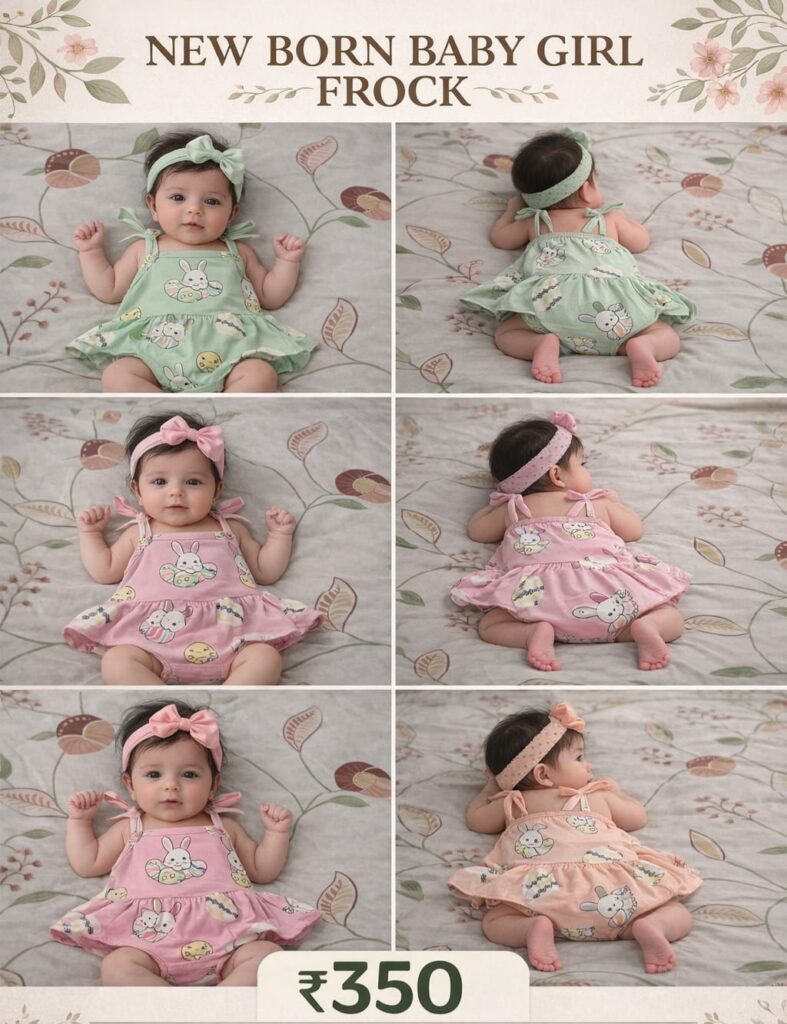 New Born Baby Frock