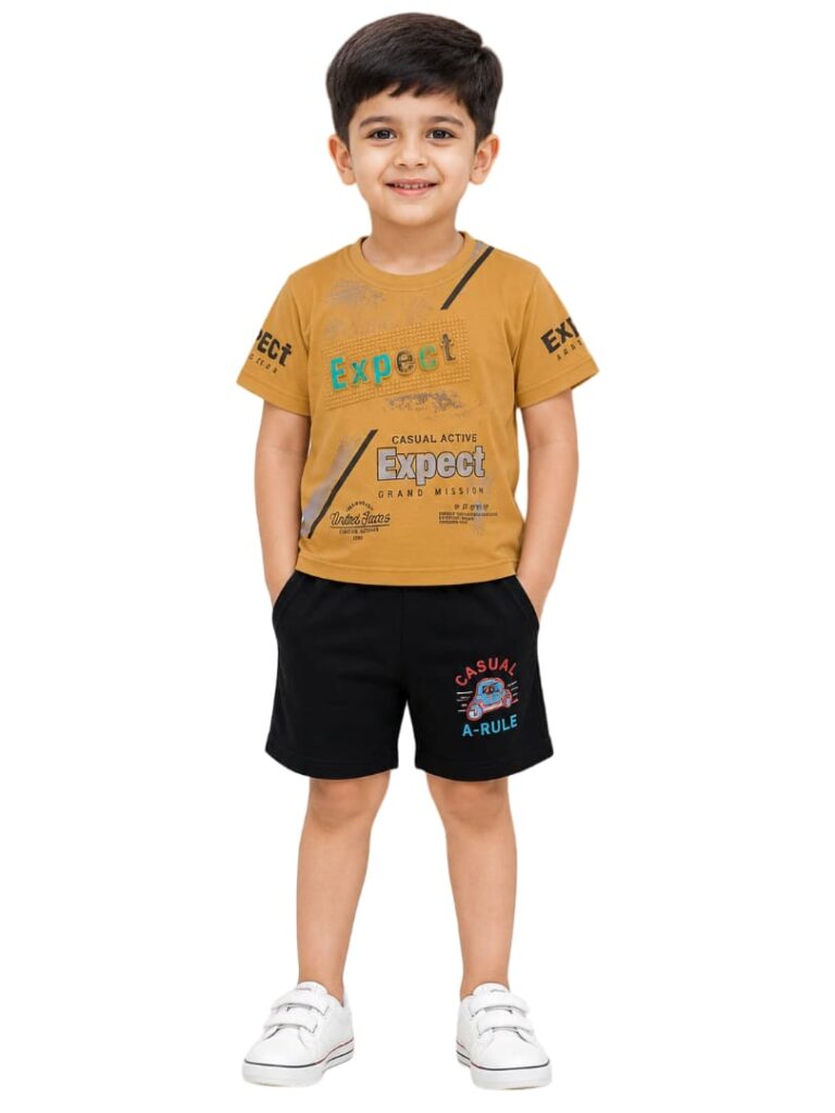 Boys Casual Tshirt And Shorts